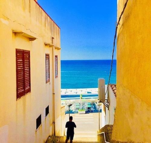 La Terrazza Sul Mar Mediterraneo 마리넬라 외부 사진